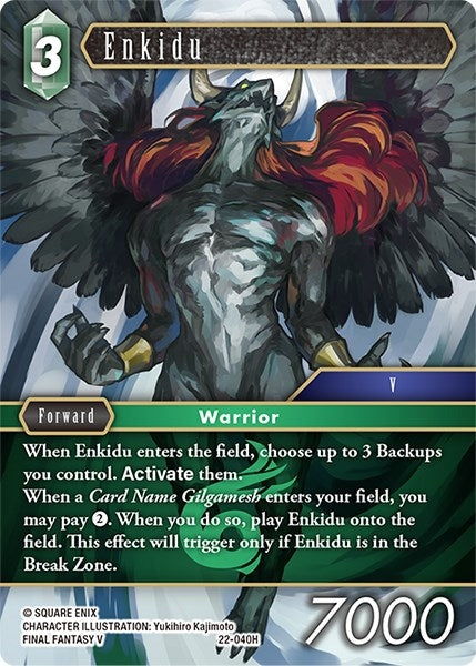 Enkidu (22) [22] - Final Fantasy TCG Single