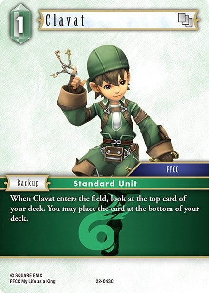Clavat - 22-043C (22) [22] - Final Fantasy TCG Single