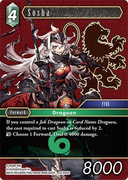 Sosha (22) [22] - Final Fantasy TCG Single