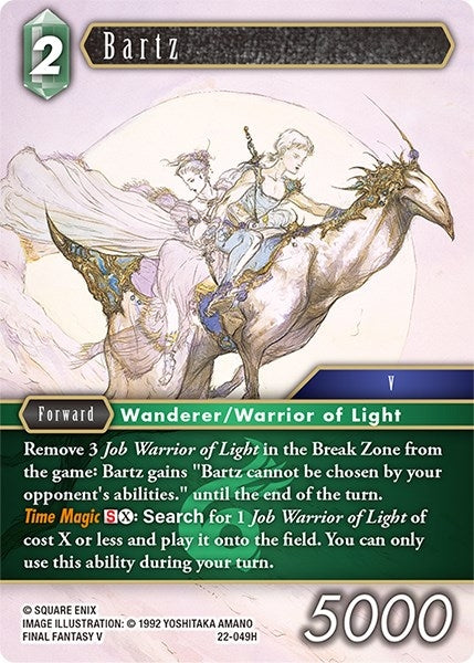 Bartz (22) [22] - Final Fantasy TCG Single