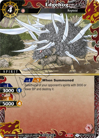 Edgehog (Grand Tour Finalist Card Set 2024 Vol. 1) (4016) [LEP] - Battle Spirits Saga Single