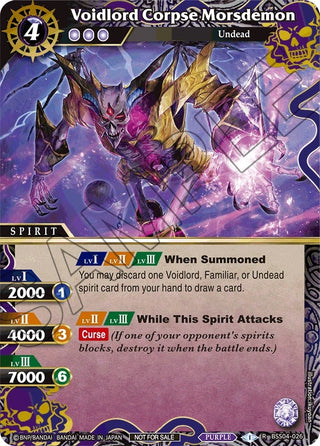 Voidlord Corpse Morsdemon (Grand Tour Finalist Card Set 2024 Vol. 1) (4026) [LEP] - Battle Spirits Saga Single