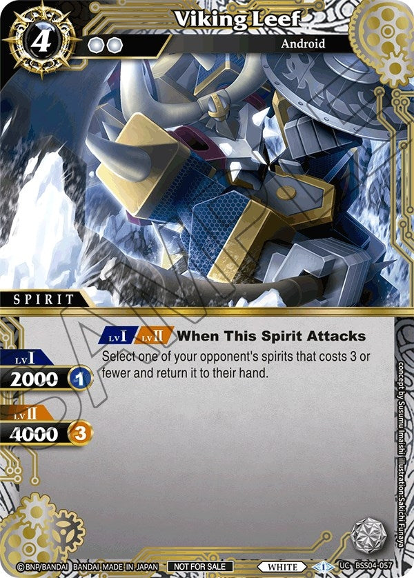 Viking Leef (Event Pack 2024 Vol. 1) (4057) [LEP] - Battle Spirits Saga Single