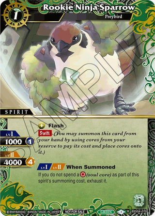 Rookie Ninja Sparrow (Grand Tour Finalist Card Set 2024 Vol. 1) (4070) [LEP] - Battle Spirits Saga Single
