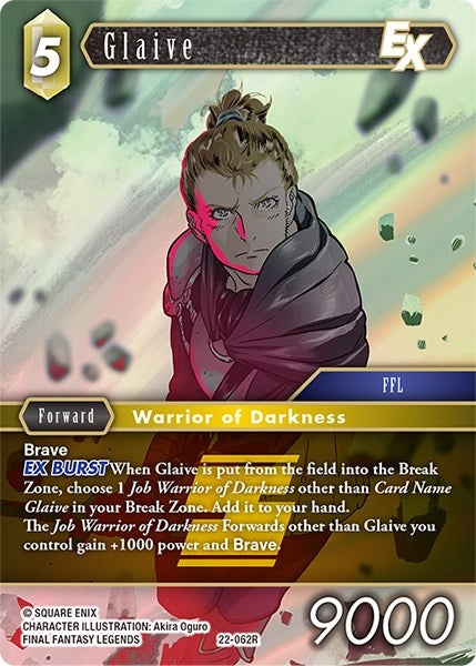 Glaive EX (22) [22] - Final Fantasy TCG Single