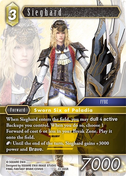 Sieghard (22) [22] - Final Fantasy TCG Single