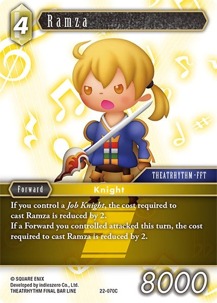 Ramza (22) [22] - Final Fantasy TCG Single