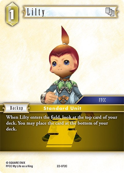 Lilty (22) [22] - Final Fantasy TCG Single