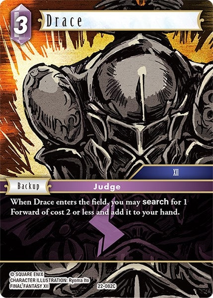 Drace (22) [22] - Final Fantasy TCG Single