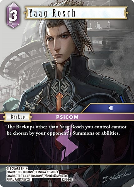 Yaag Rosch (22) [22] - Final Fantasy TCG Single
