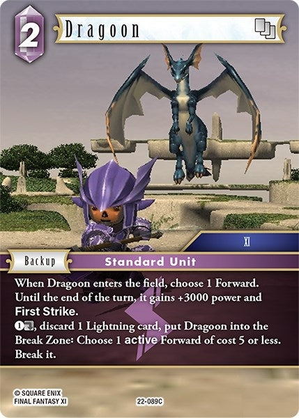 Dragoon (22) [22] - Final Fantasy TCG Single