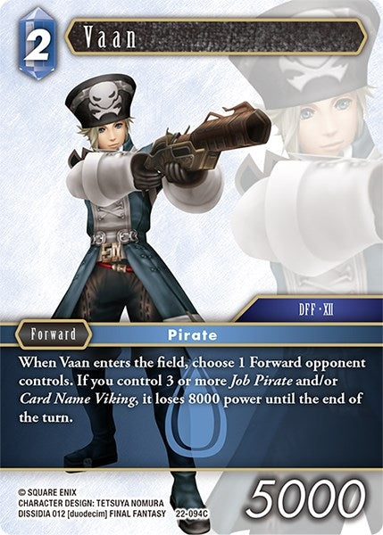 Vaan (22) [22] - Final Fantasy TCG Single
