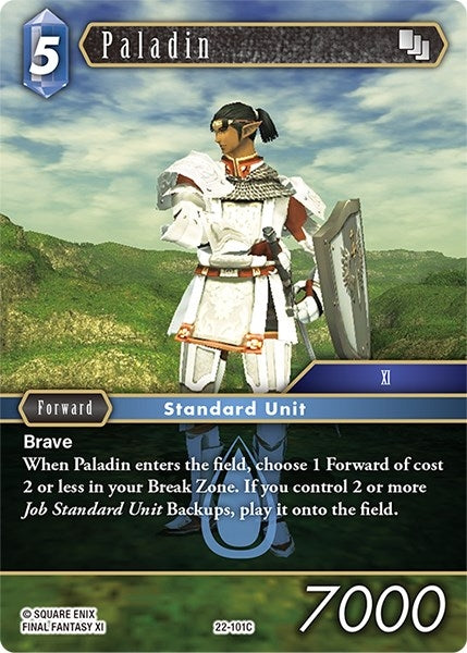 Paladin (22) [22] - Final Fantasy TCG Single