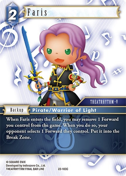 Faris (22) [22] - Final Fantasy TCG Single