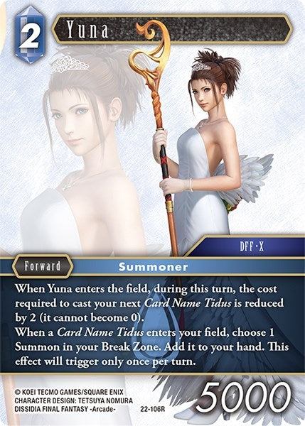 Yuna (22) [22] - Final Fantasy TCG Single