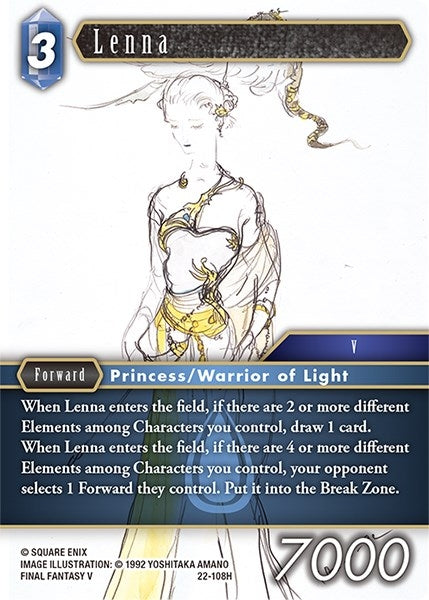 Lenna (22) [22] - Final Fantasy TCG Single