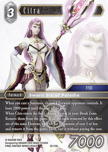 Citra (22) [22] - Final Fantasy TCG Single