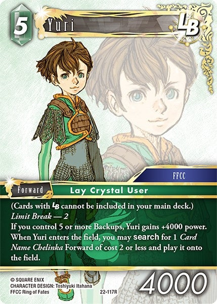 Yuri LB (22) [22] - Final Fantasy TCG Single