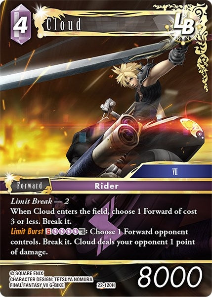 Cloud LB (22) [22] - Final Fantasy TCG Single