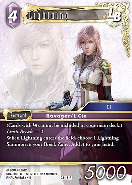 Lightning LB (22) [22] - Final Fantasy TCG Single