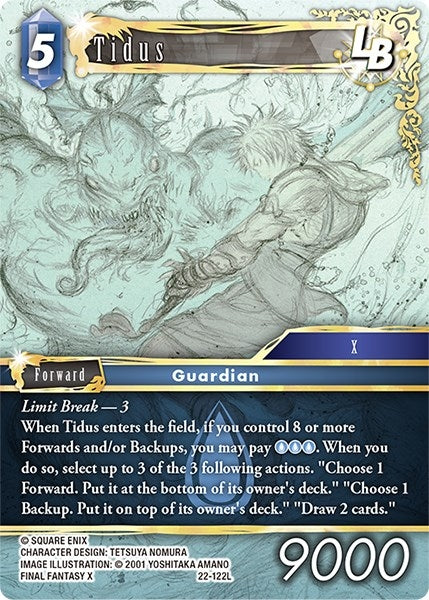 Tidus LB (22) [22] - Final Fantasy TCG Single