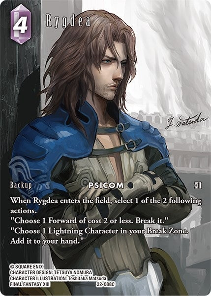 Rygdea (Full Art) (22) [22] - Final Fantasy TCG Single