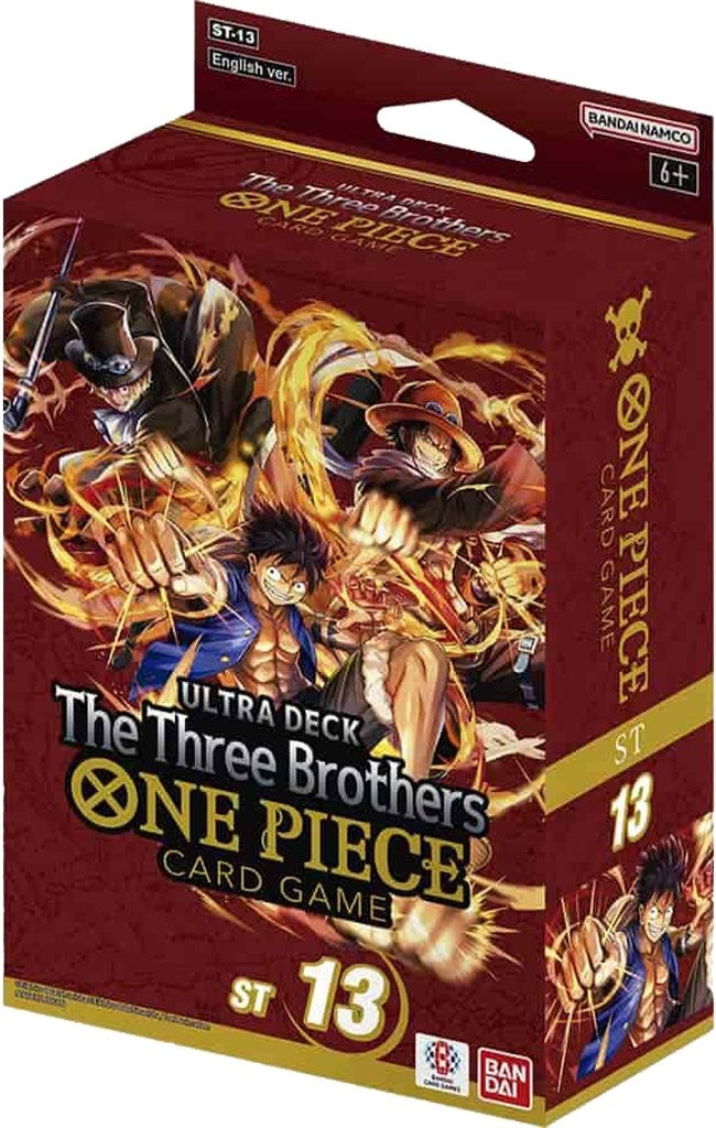 Ultra Deck: The Three Brothers (ST-13) - One Piece Card Game Sealed