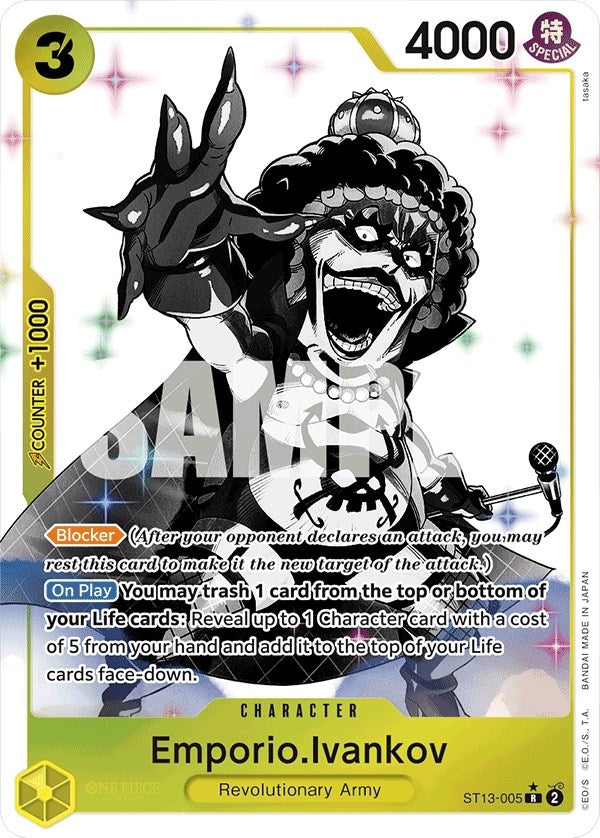 Emporio.Ivankov (Parallel) (13005) (ST-13) - One Piece Card Game Single
