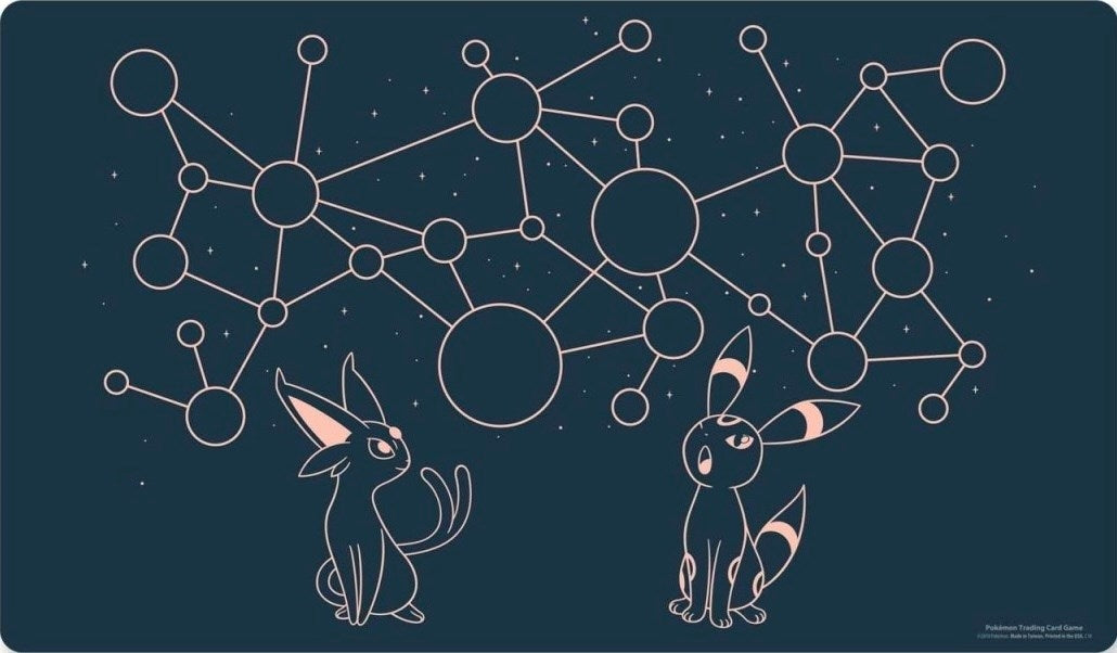 Pokemon TCG: Espeon & Umbreon Starry Constellations Playmat - Playmats Sealed