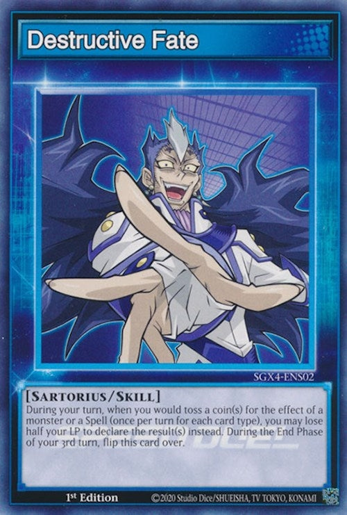 Destructive Fate (402) (SGX4) - YuGiOh Single