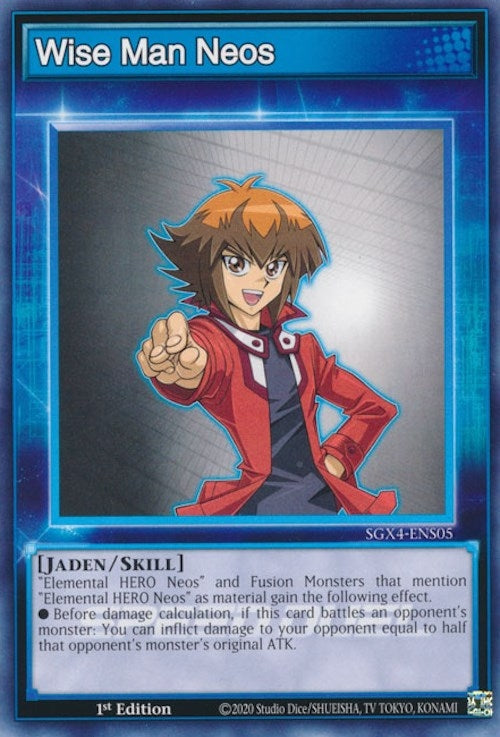 Wise Man Neos (405) (SGX4) - YuGiOh Single