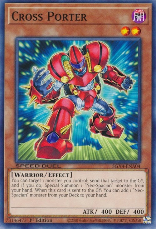 Cross Porter (404) (SGX4) - YuGiOh Single