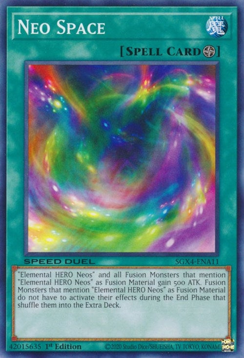 Neo Space (411) (SGX4) - YuGiOh Single