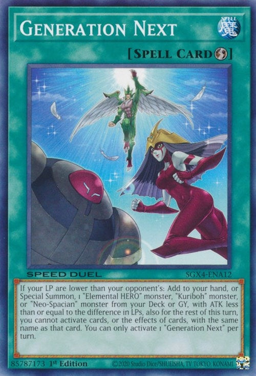 Generation Next (412) (SGX4) - YuGiOh Single