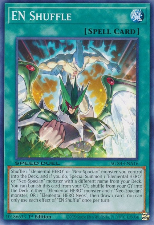 EN Shuffle (416) (SGX4) - YuGiOh Single