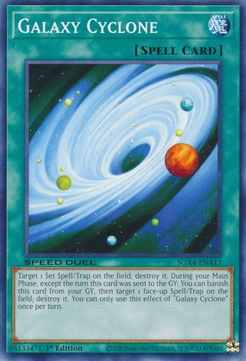 Galaxy Cyclone (417) (SGX4) - YuGiOh Single