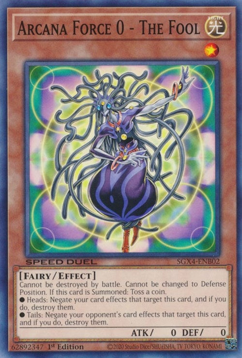Arcana Force - The Fool (402) (SGX4) - YuGiOh Single