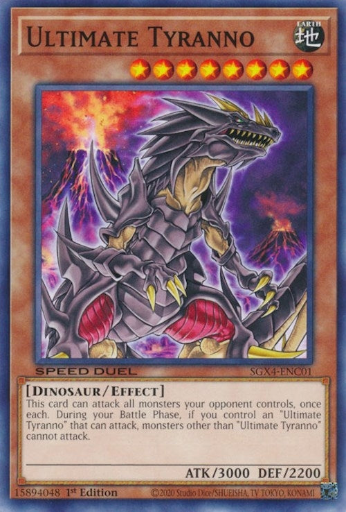 Ultimate Tyranno (401) (SGX4) - YuGiOh Single