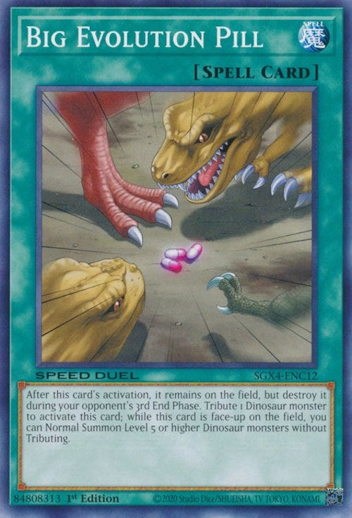 Big Evolution Pill (412) (SGX4) - YuGiOh Single