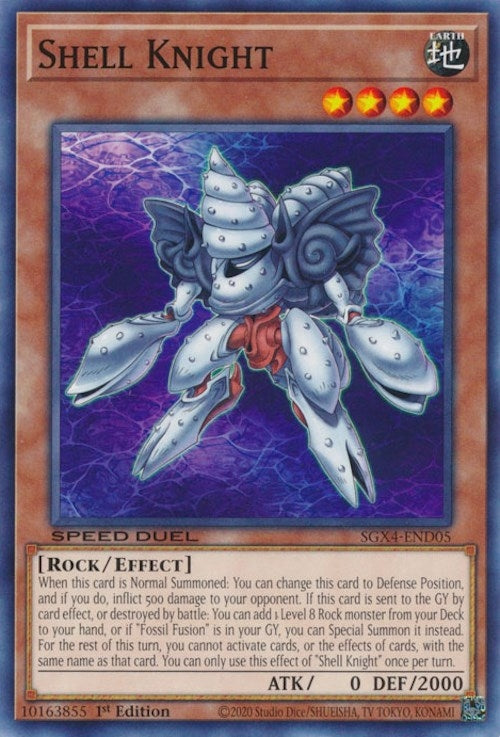 Shell Knight (405) (SGX4) - YuGiOh Single