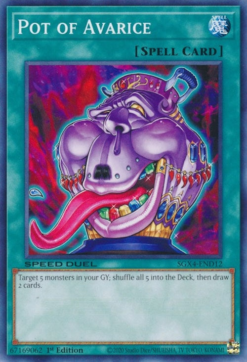 Pot of Avarice (412) (SGX4) - YuGiOh Single