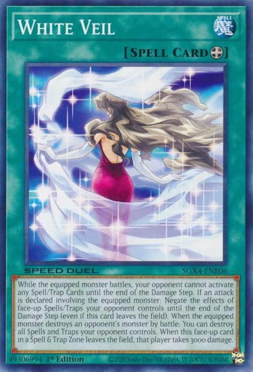 White Veil (406) (SGX4) - YuGiOh Single