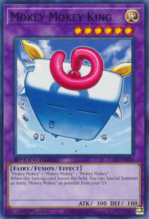 Mokey Mokey King (408) (SGX4) - YuGiOh Single