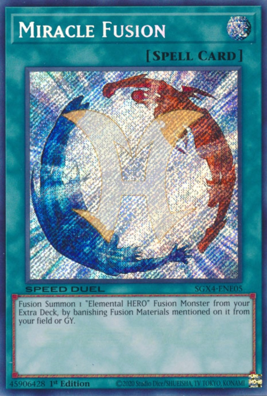 Miracle Fusion (Secret Rare) (405) (SGX4) - YuGiOh Single