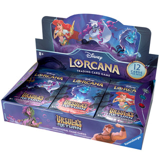 Disney Lorcana: Ursula’s Return Booster Box (4) - Disney Lorcana Sealed
