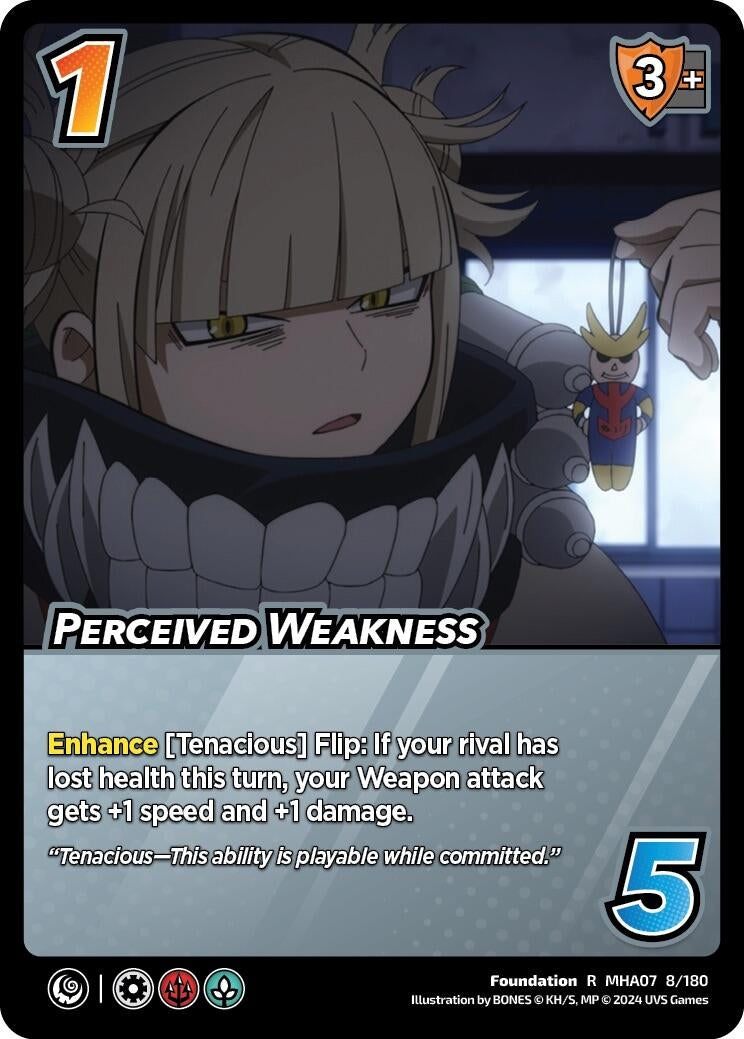 Perceived Weakness (8) [MHA7] - UniVersus Single