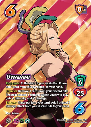 Uwabami (Alternate Art) (8) [MHA7] - UniVersus Single