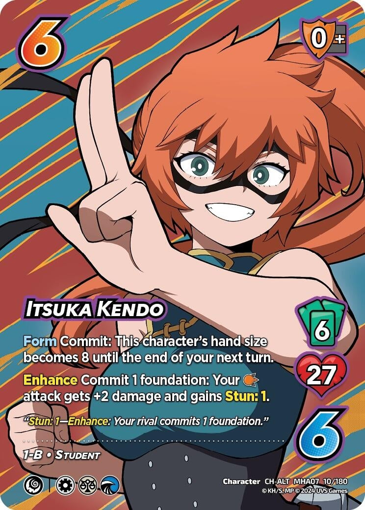 Itsuka Kendo (Alternate Art) (10) [MHA7] - UniVersus Single