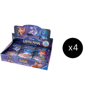 Disney Lorcana: Ursula’s Return Booster Box Case (4) - Disney Lorcana Sealed