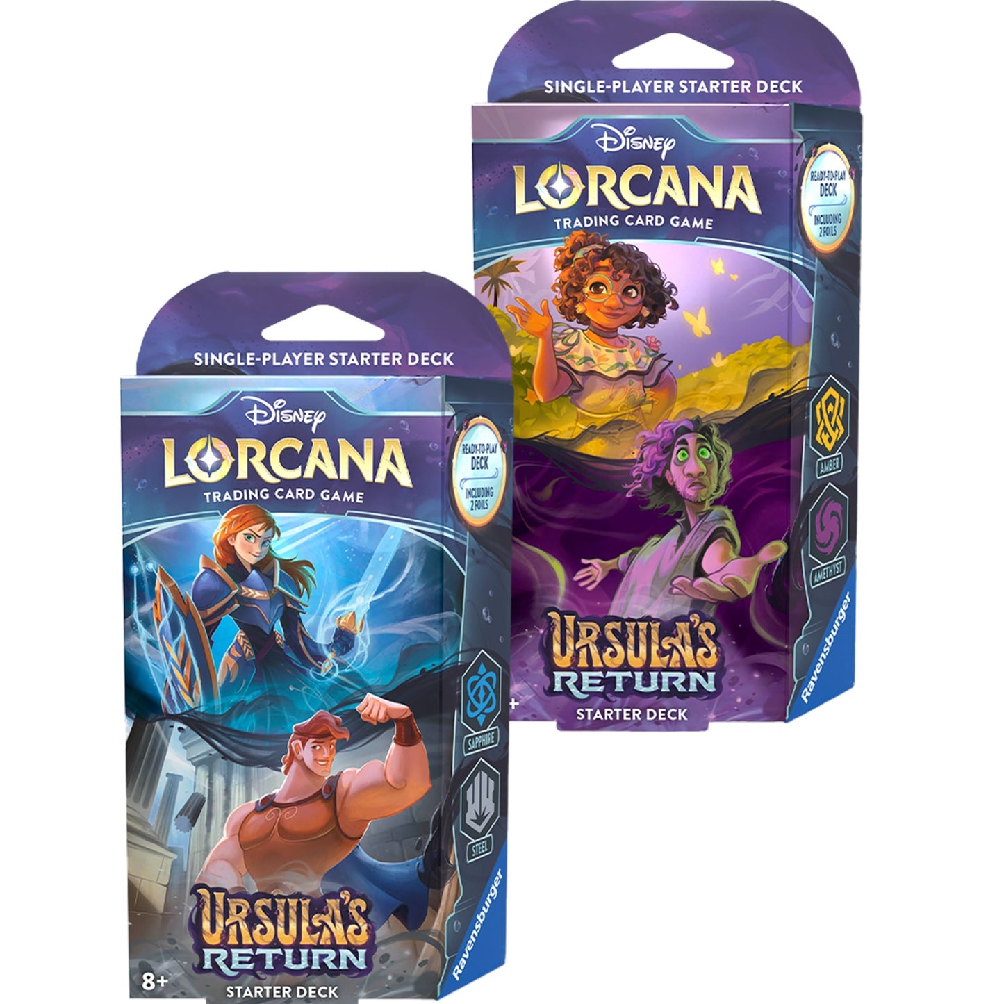 Disney Lorcana: Ursula’s Return Starter Deck [Set of 2] (4) - Disney Lorcana Sealed